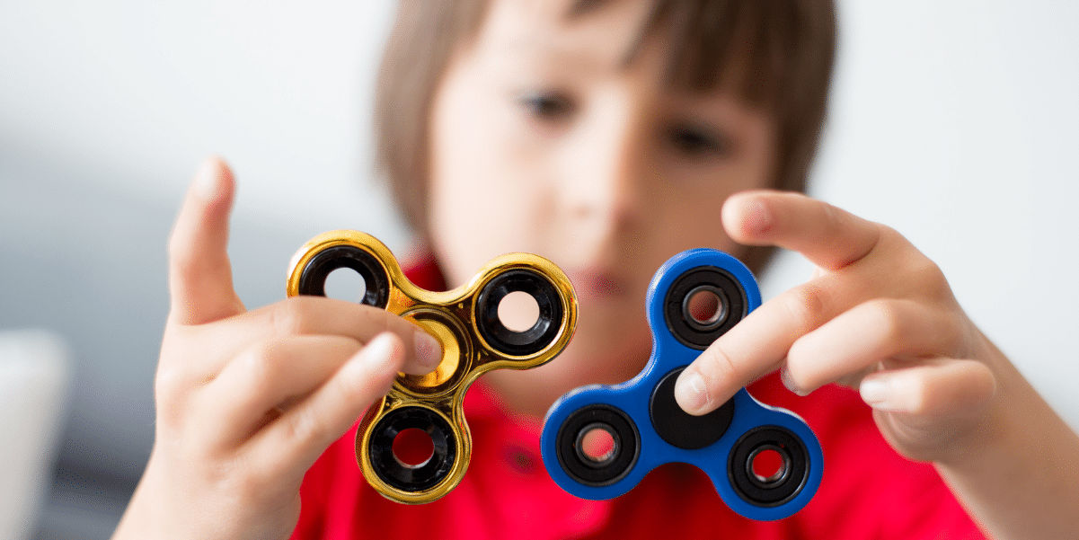 what are fidget spinners for children